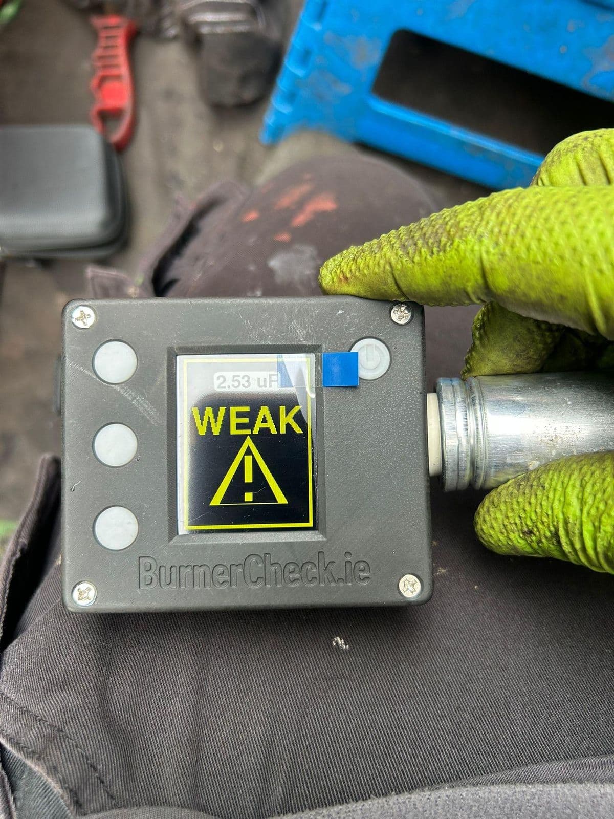 Capacitor diagnostics in the field